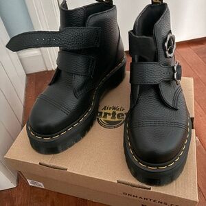 Dr. Martens Devon Flower Ankle Boot